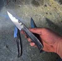 One piece forged knife 