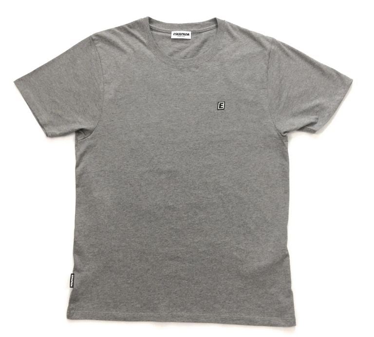 Image of Crewneck T-Shirt TRAINER Nebelgrau