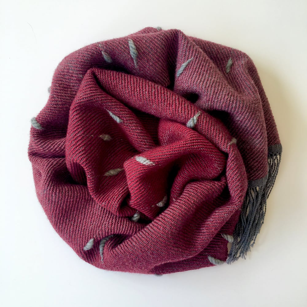 Image of Scarf Puff - Red
