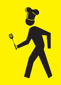 Image 2 of Walking Man Grilling Man Collection