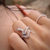 Silver Snake Ring