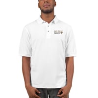 Image 2 of Men's Premium Big Easy Mafia “EXECUTIVE MADE MAN”  White  Polo