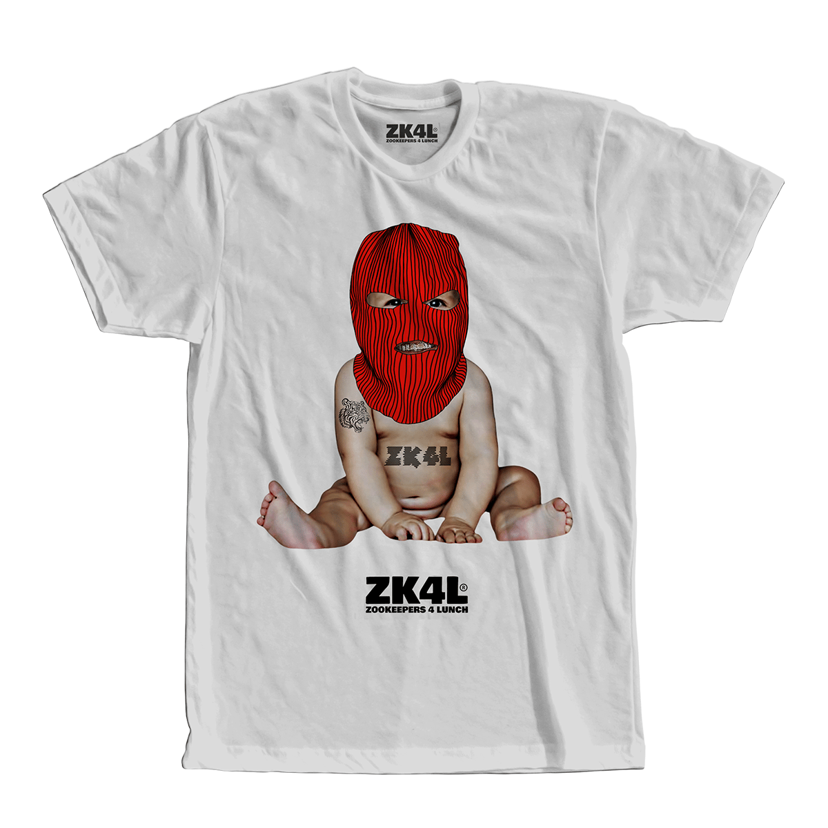 Image of ZK4L "BARE MASK" T-SHIRT