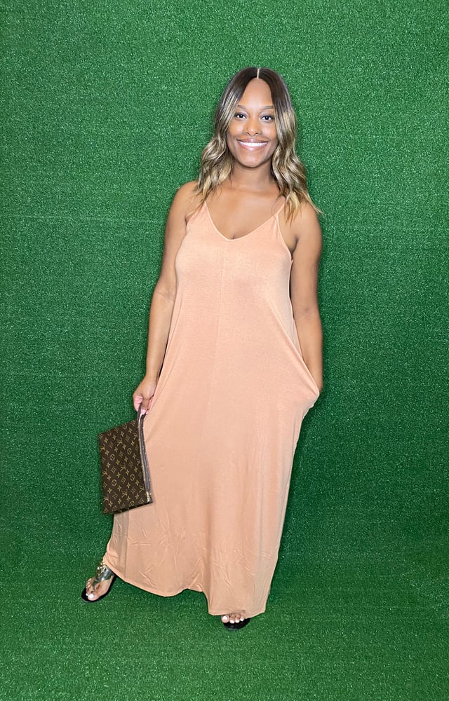 Image of CAMEL MAXINISTA | MAXI DRESS