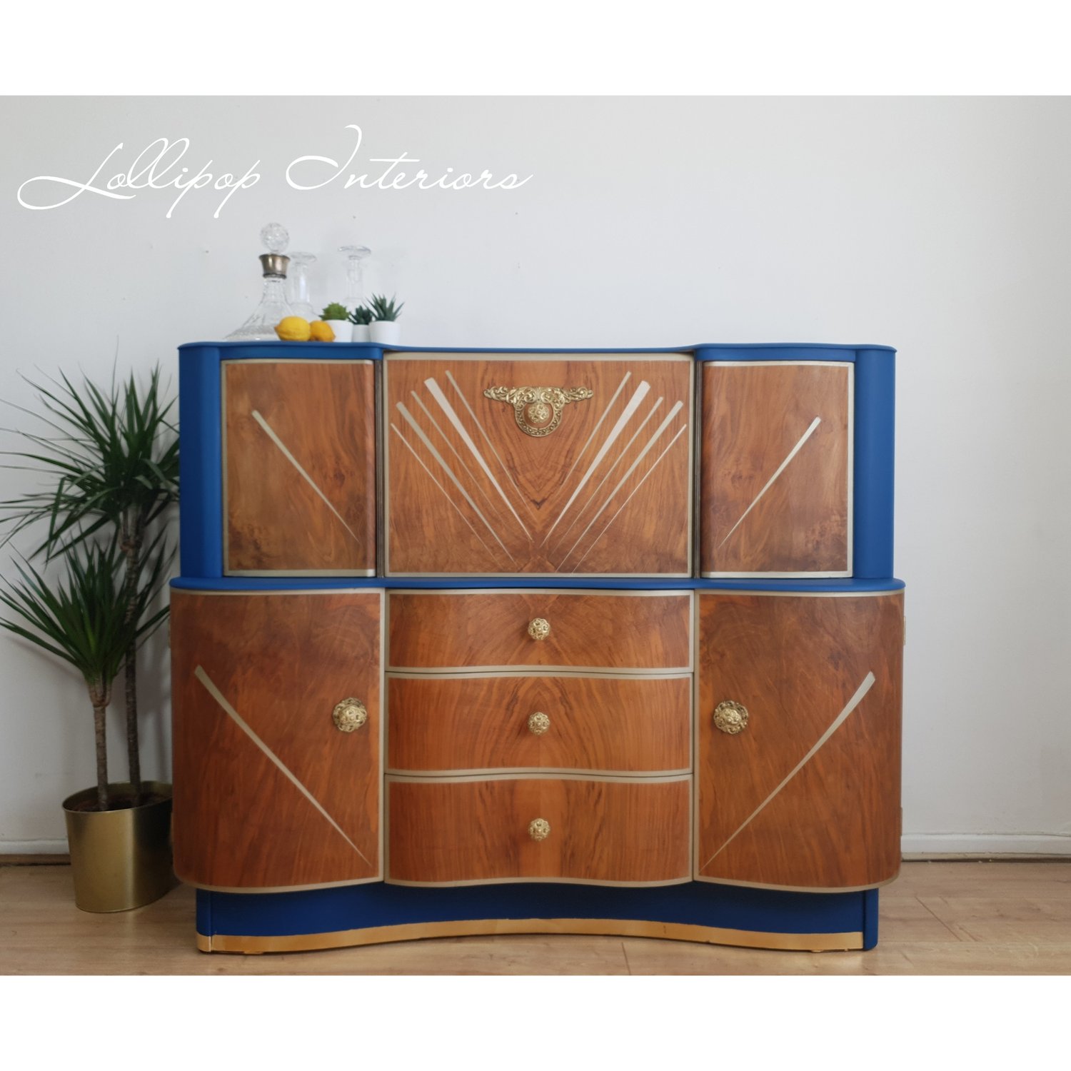 Image of Beautility cocktail bar cabinet 