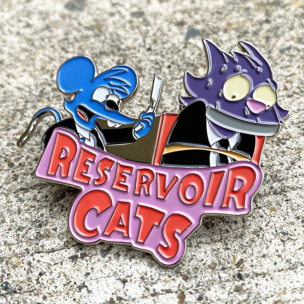 Image of RESERVOIR CATS Enamel Pin