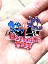 Image 2 of RESERVOIR CATS Enamel Pin