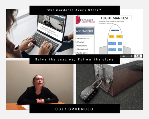 Image of CSI: Grounded - Online Escape Room Experience