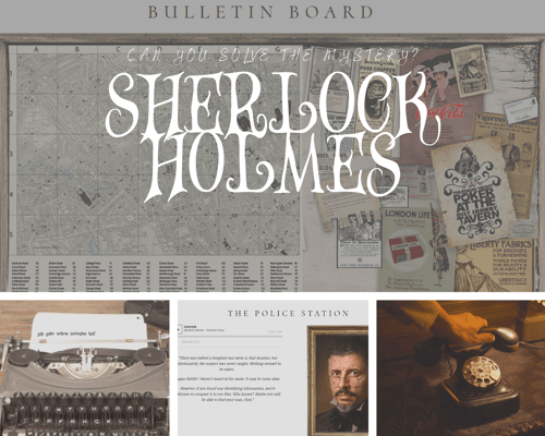 Image of Sherlock Holmes - Online Escape Room 