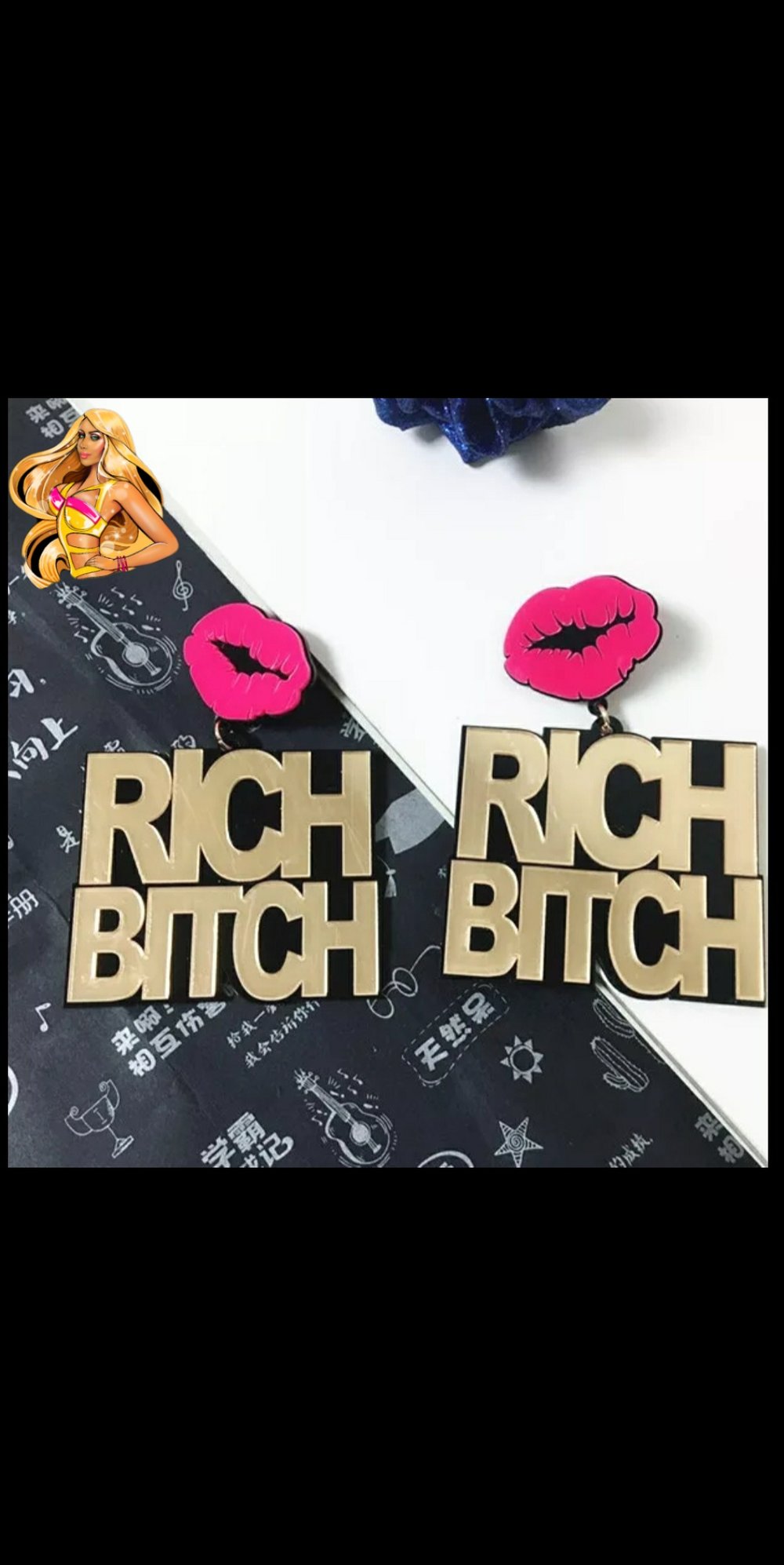 Lips Rich B*itch 