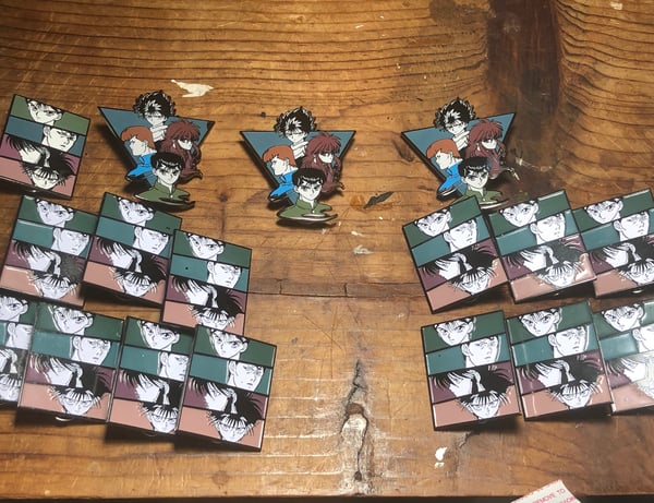 Image of YYH SECONDS PINS (Flawed)