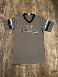 Gray w/Black and White Varsity T-Shirt
