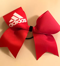 Red Adidas Cheer Bow