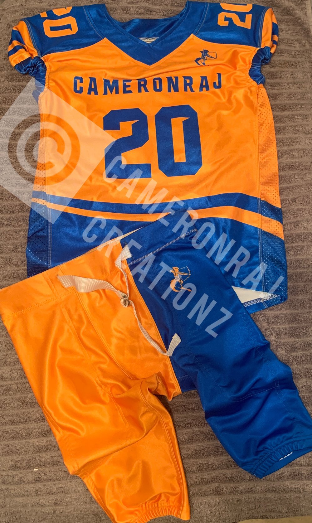 Image of Custom Football Uniform