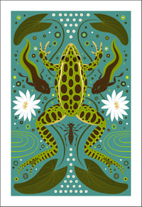 Leopard Frog Print