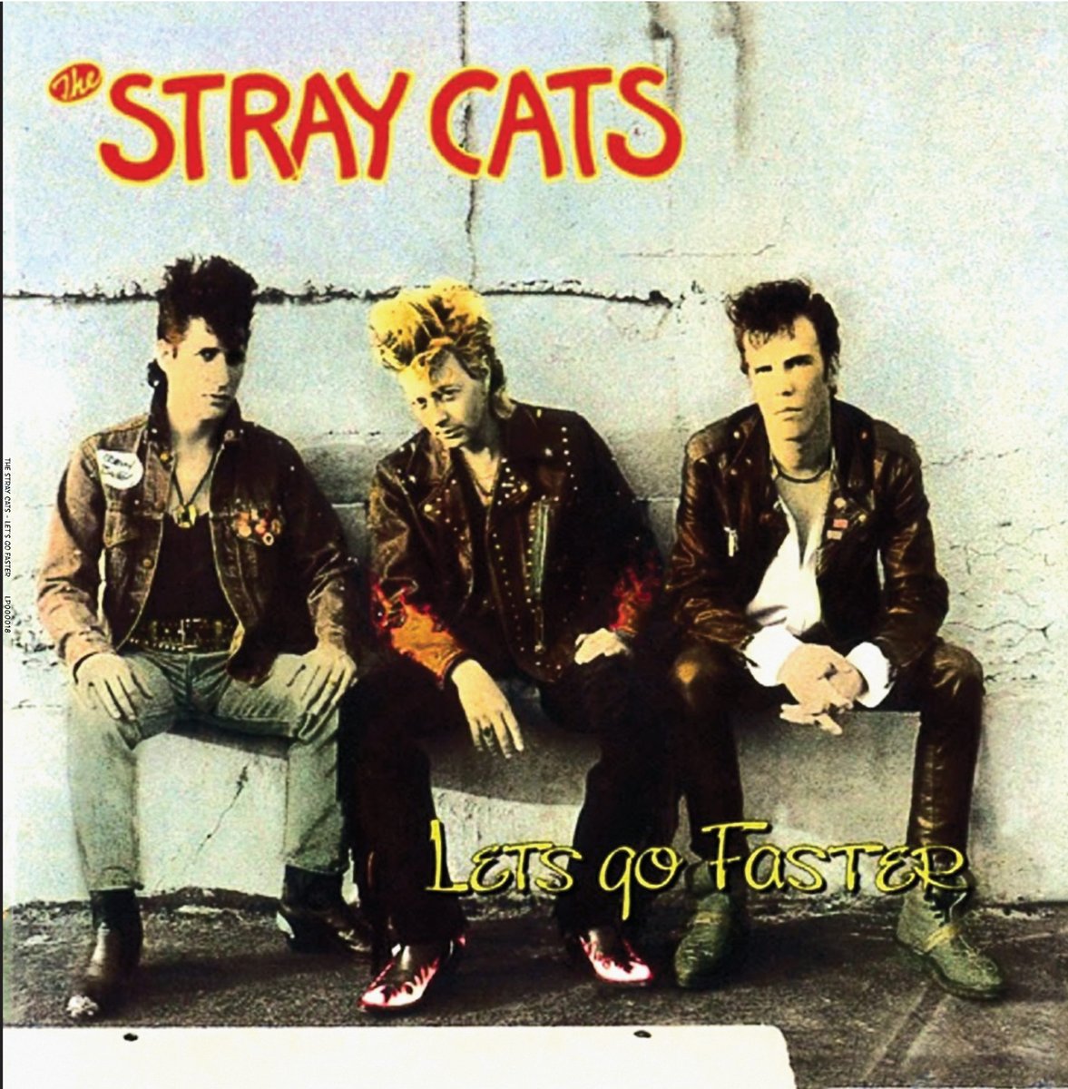 Trash Wax Lp Stray Cats Lets Go Faster Ltd Edition
