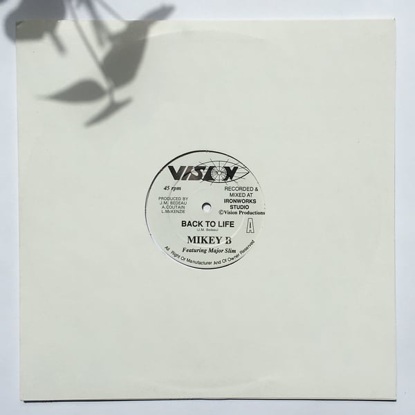 Image of MIKEY B - BACK TO LIFE 12"