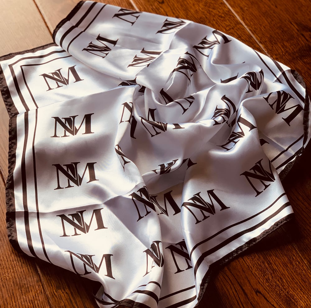 Image of NM Logo Hair Scarf