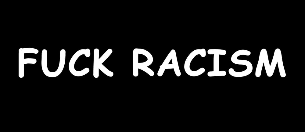 Adesivi Fuck Racism