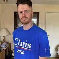 Chris2020 Campaign T-Shirt + FREE CD