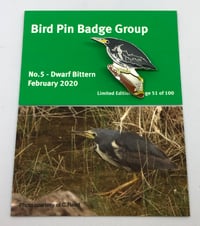 Image 1 of Dwarf Bittern - Feb 2020 - Bird Pin Badge Group