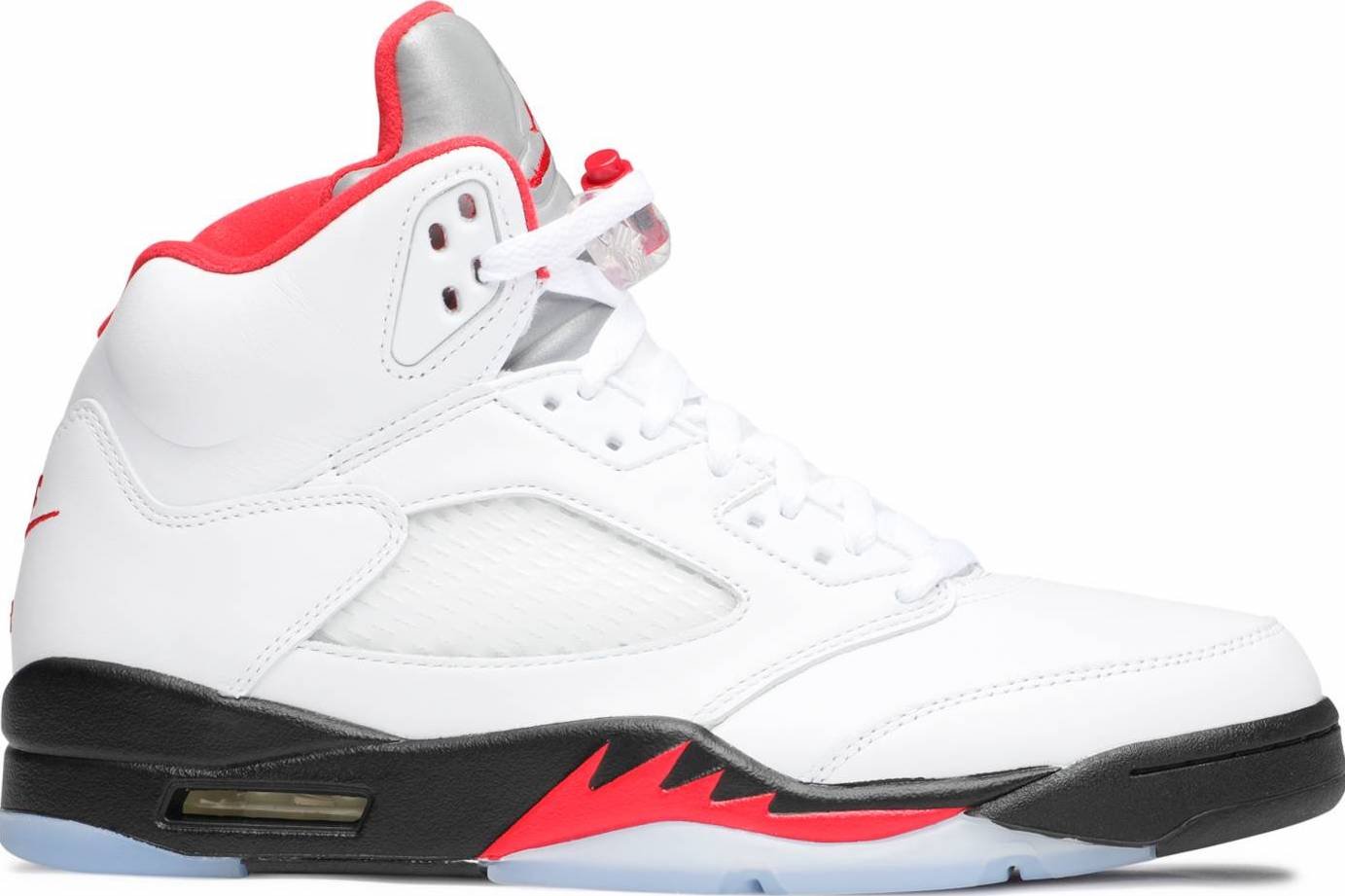 Image of Nike Retro Air Jordan 5 2020 "Fire Red" Sz 9