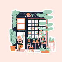 Sticker - Plants shop