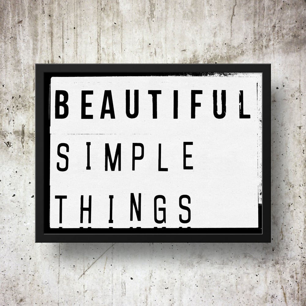 Beautiful Simple Things