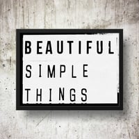 Image 1 of Beautiful Simple Things