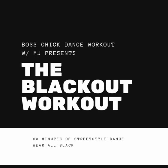 Image of The Blackout Workout