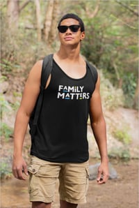 Image 2 of Family Matters Tank Top - Black