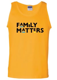 Family Matters Tank Top - Gold