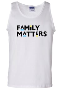 Family Matters Tank Top - White