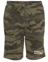 Family Matters Camo Shorts