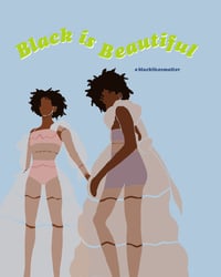 Black is Beautiful TOTE BAG