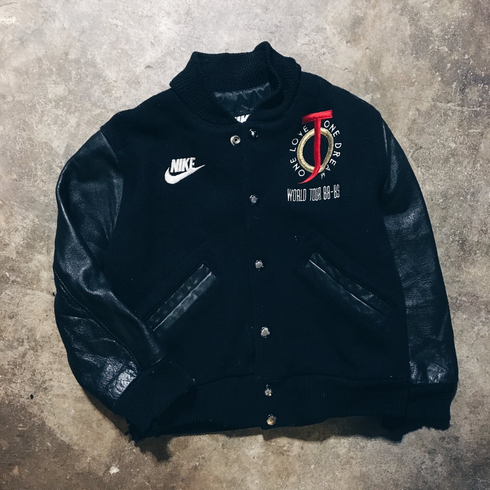 Image of Original 88’-89’ Nike Jeffrey Osborne Crew Jacket.