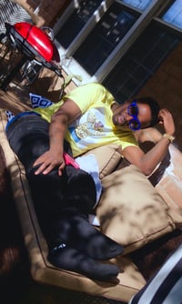 Image 2 of GIGPS YELLOW VERSACE T-SHIRT 