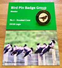 Image 1 of 2018 Bird Pin Badge Group Members Badge