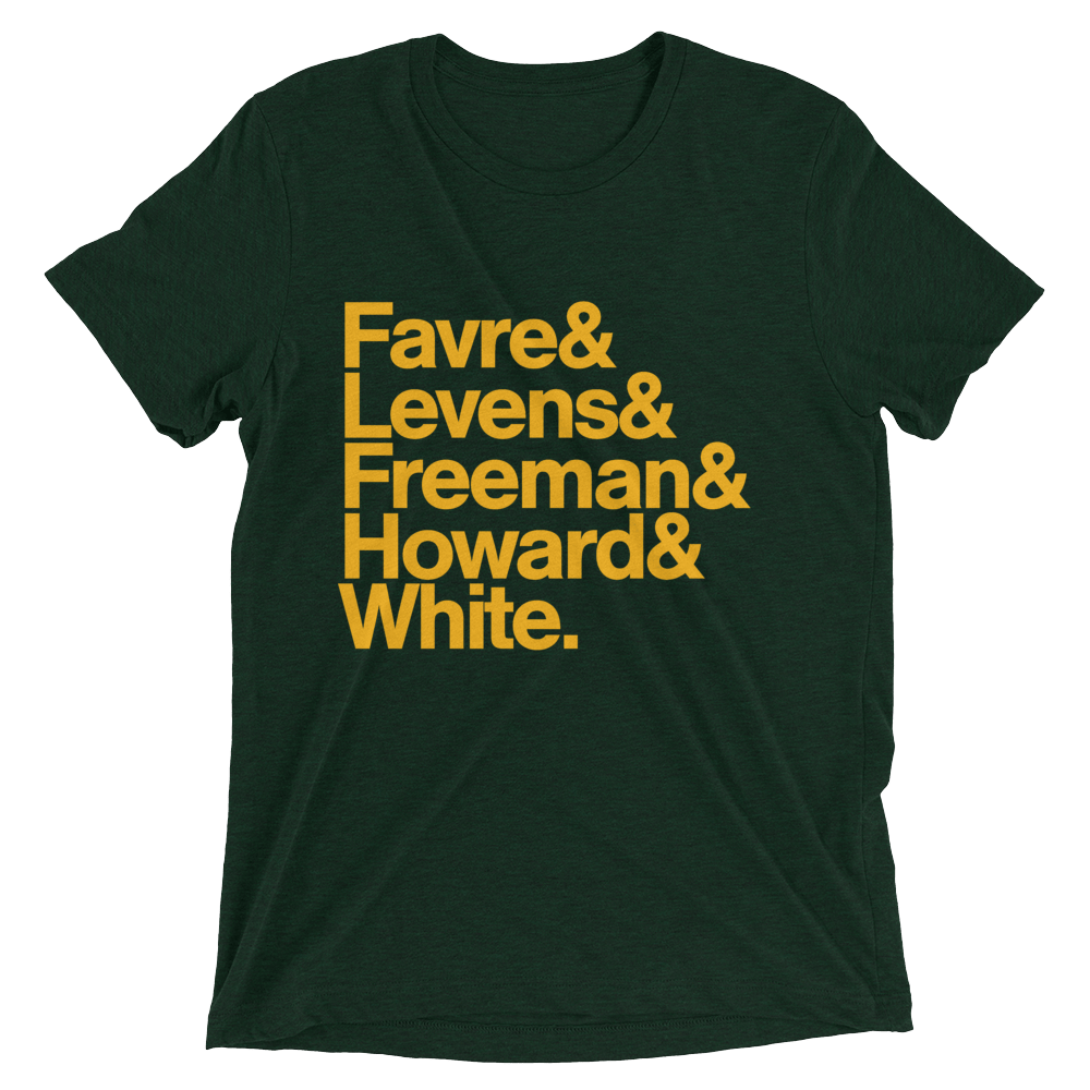 Image of Green Bay in '96 Shirt