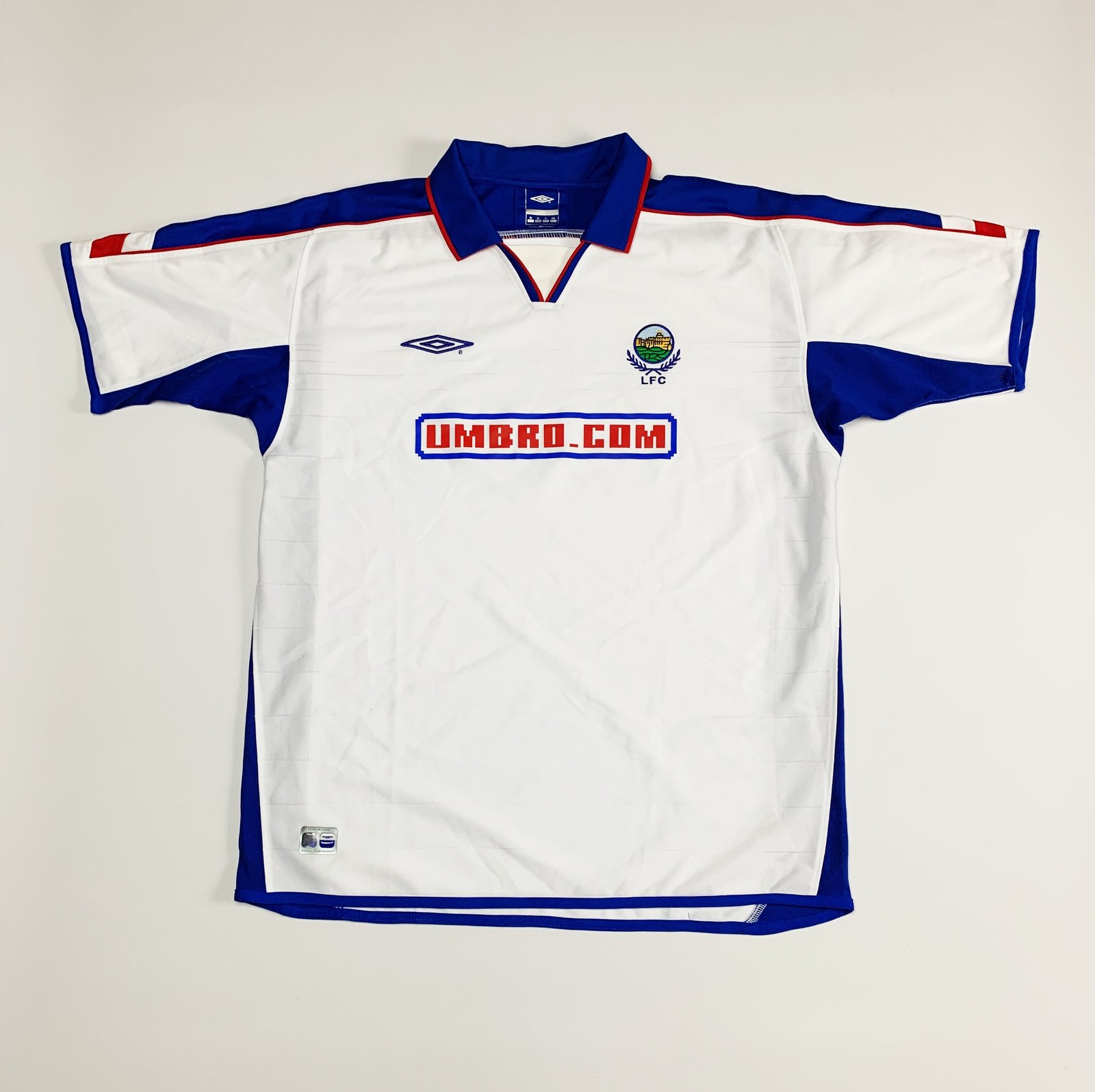 Linfield Away Shirt 2004-05 *XL | Shirt Shack Football