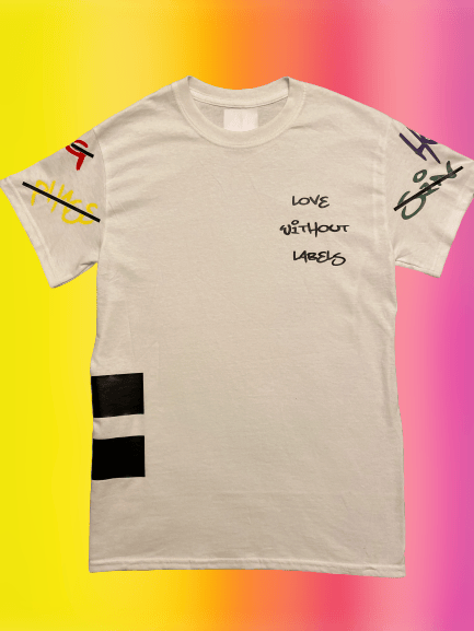 Image of Love Without Labels White T-Shirt