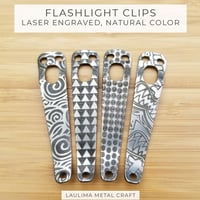 Image 1 of Flashlight Clips