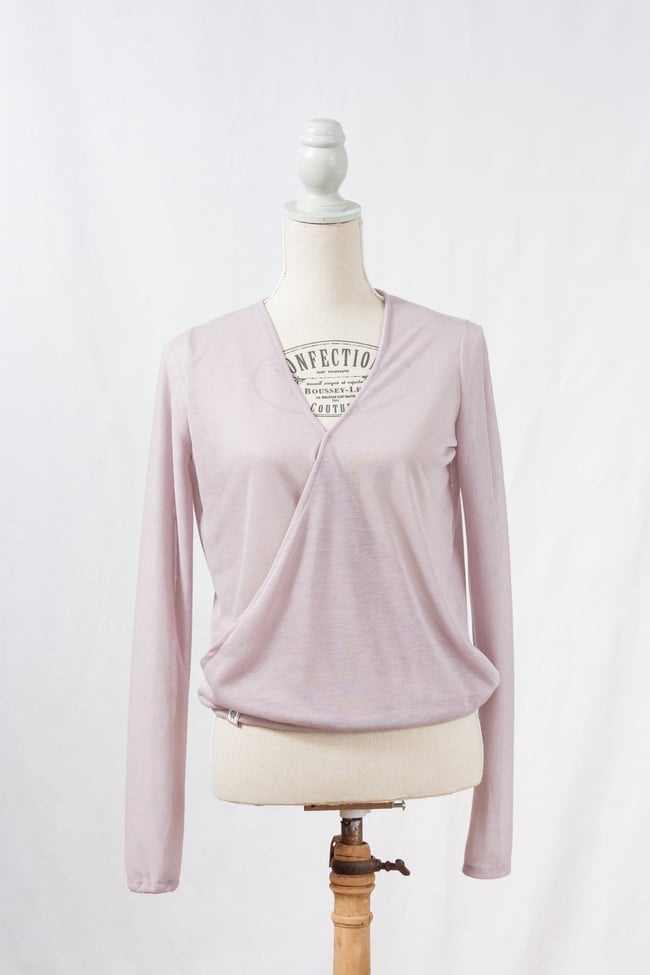 Cache coeur manches longues