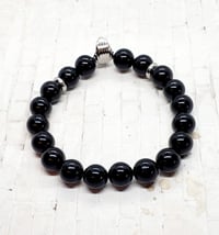 Image 3 of Black Onyx Pharaoh's Head Bracelet