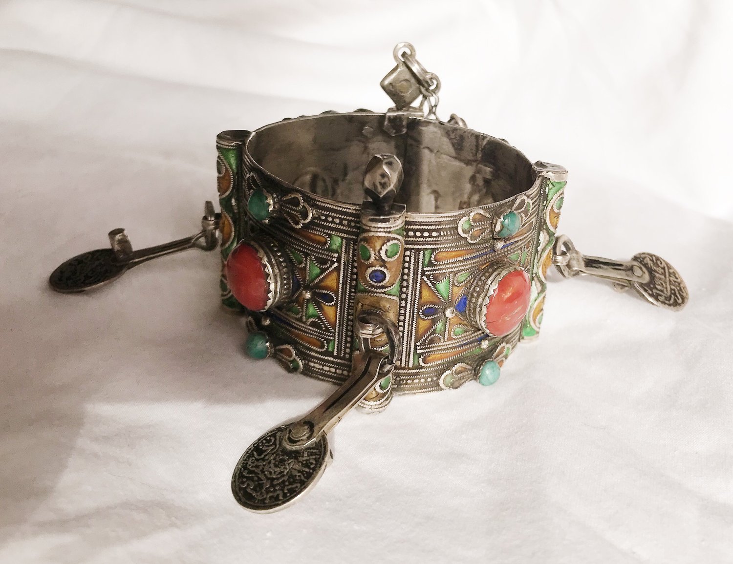 Image of SOLD OUT - BRACELET BERBERE PIECETTES CHANCEUSES