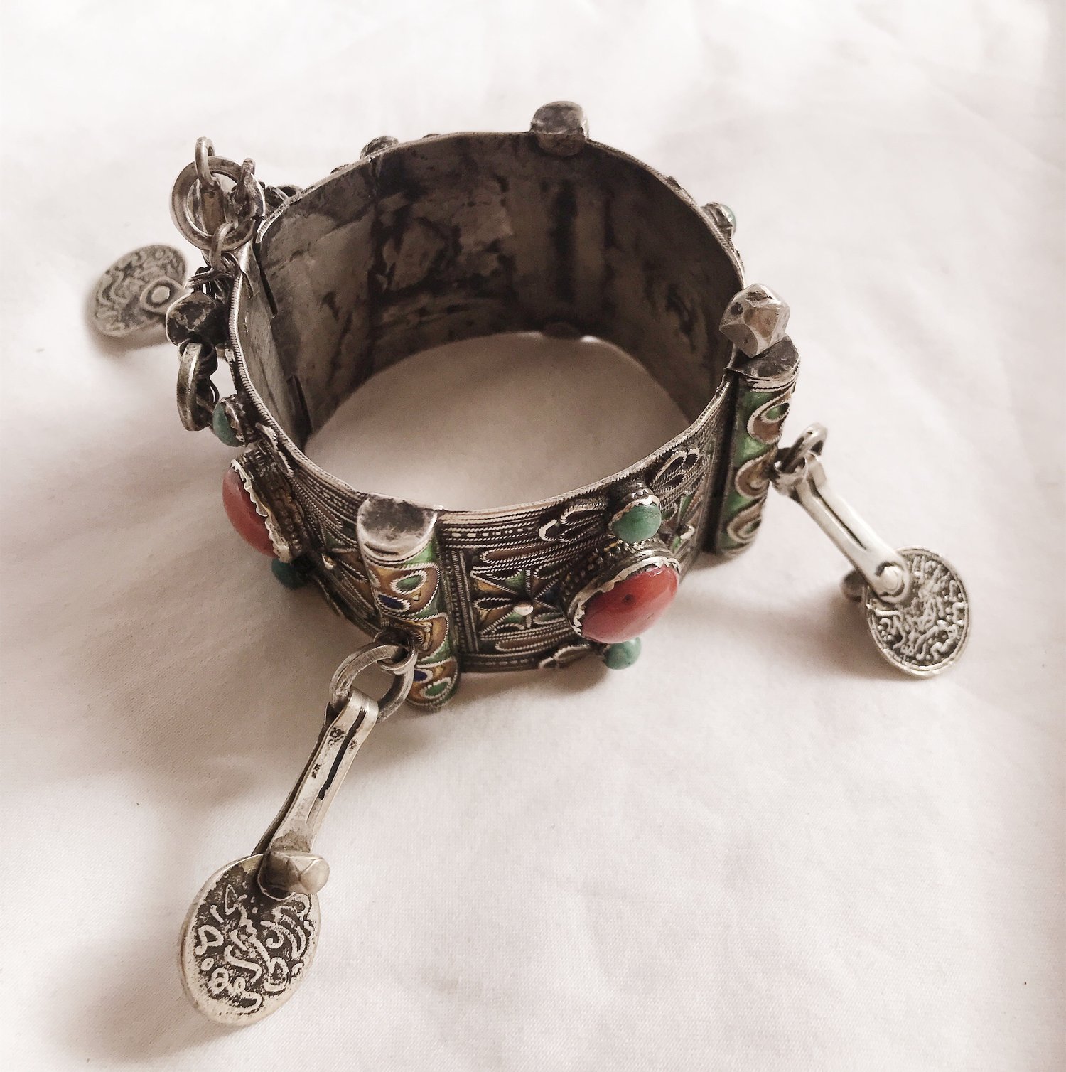 Image of SOLD OUT - BRACELET BERBERE PIECETTES CHANCEUSES