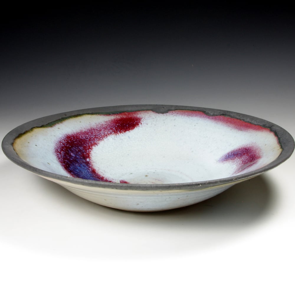 Copper red bowl (e039)