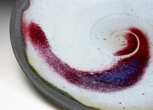 Copper red bowl (e039)