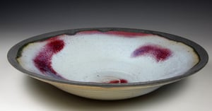 Copper red bowl (e039)