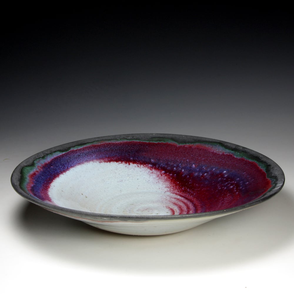 Copper red bowl (e040)